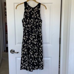 Rebecca Taylor silk leopard print dress